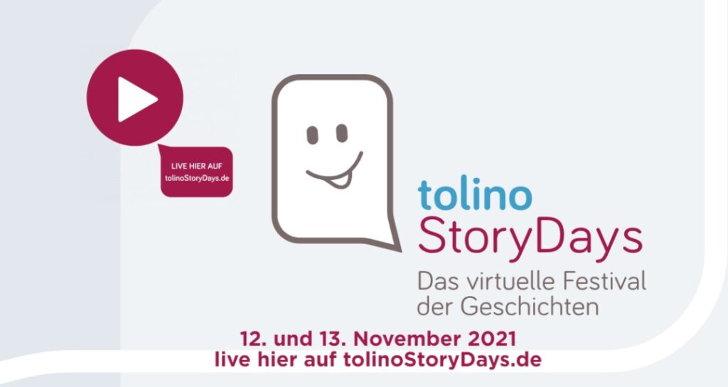 Das Banner der "Tolino Story Days 2021"